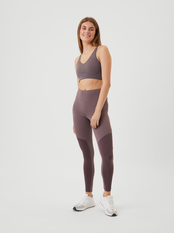 Borg High Waist Tonal Tights