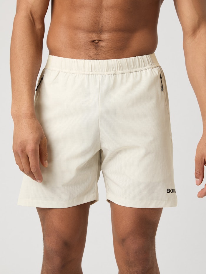 Borg Zip Shorts