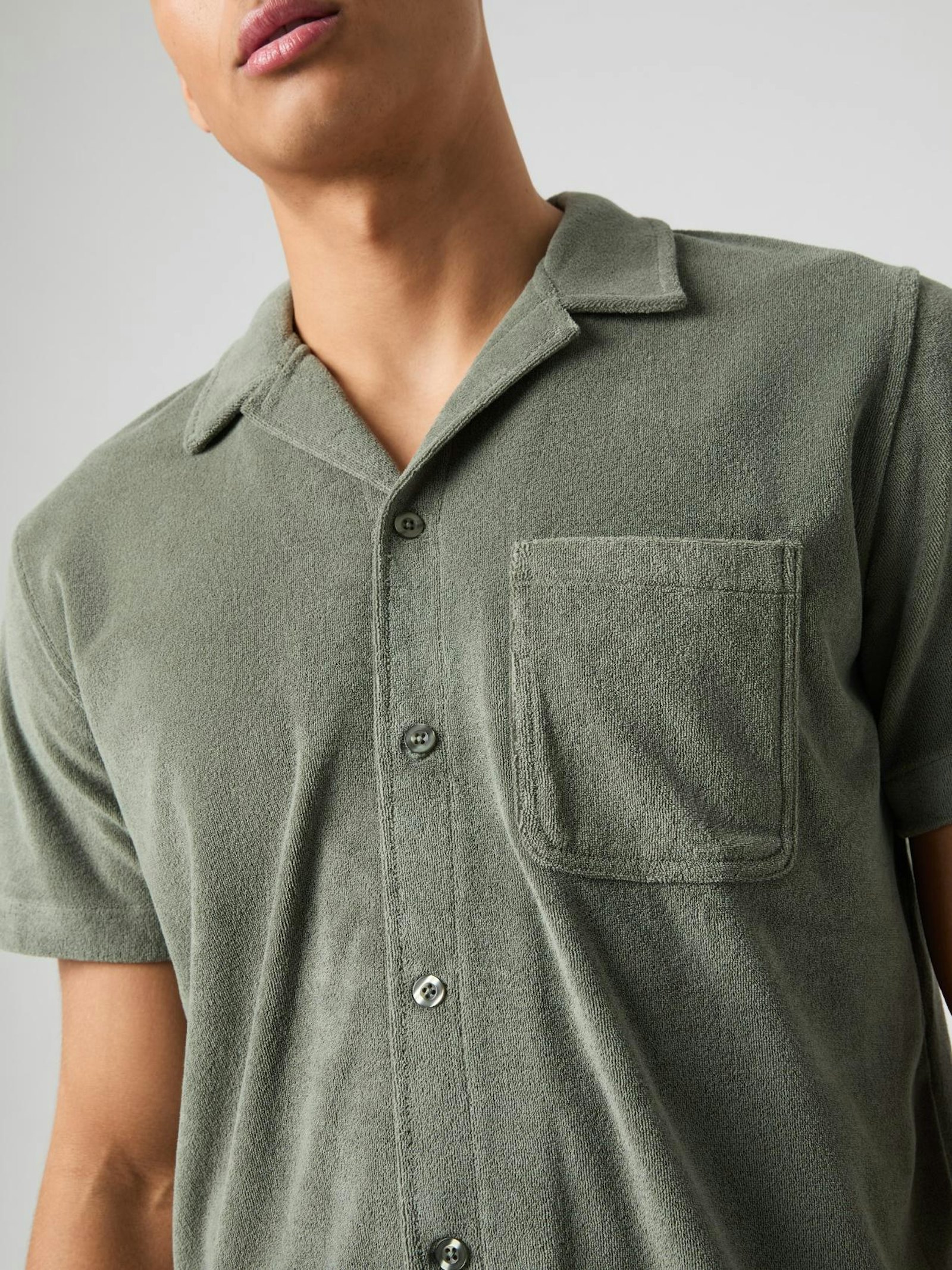 Borg Toweling Pool Shirt image 4