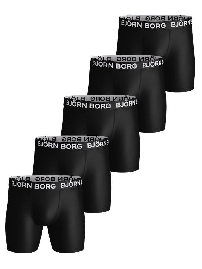 Sports Microfiber Boxers 5-pack